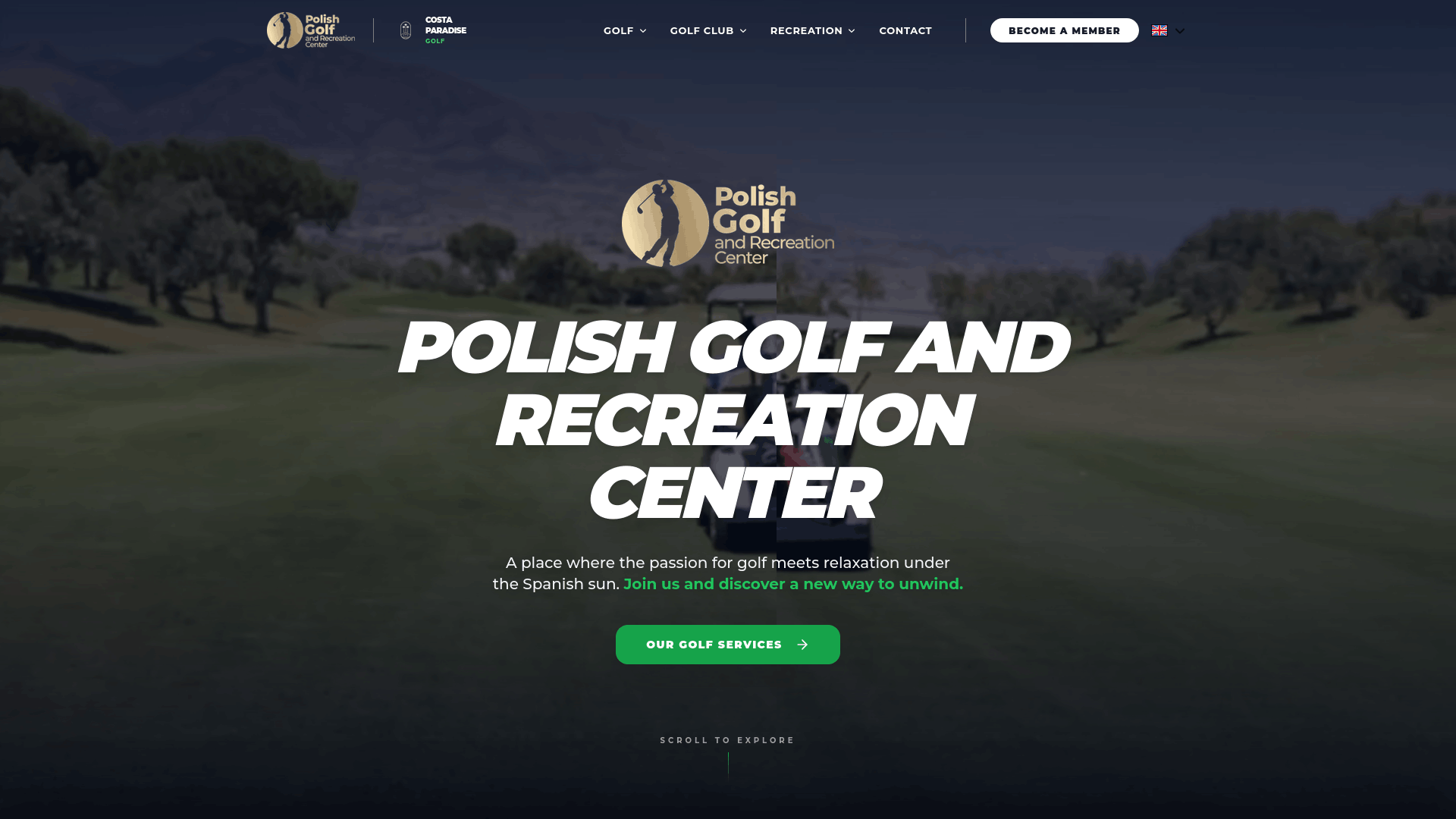 Golf Club greenfee booking and partner management portal